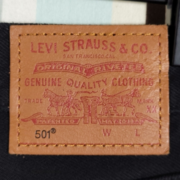 LEVI'S 501 Premium Slouch Shorts, like new size 26 - Picture 11 of 15